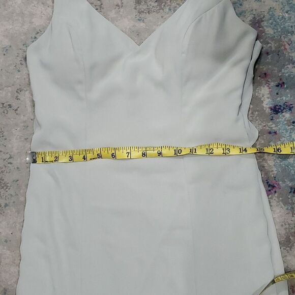 Dear Cleo Ivy Tie Back Dress with Side Slit in Mint Size 4 - Picture 15 of 15